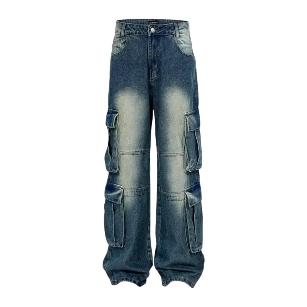 Wide Fit Men's Jeans - Blue