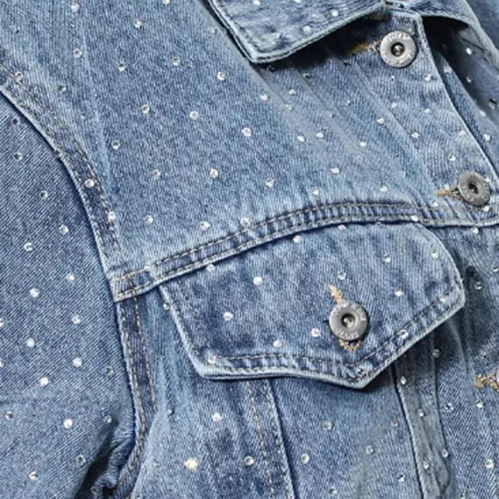 Fashion street style denim jacket for women