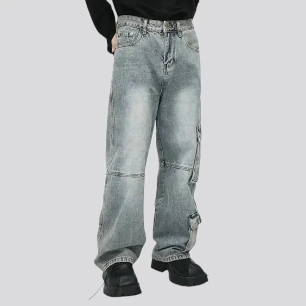 Boho men's jeans