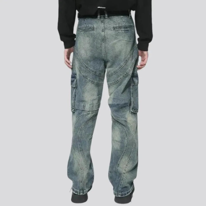 Mid rise vintage men's jeans