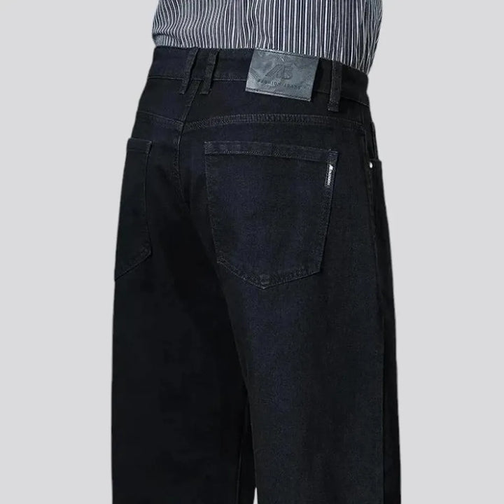 Classic vintage dark wash jeans for men