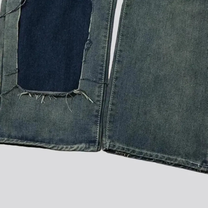 Vintage fashion jeans
 for ladies
