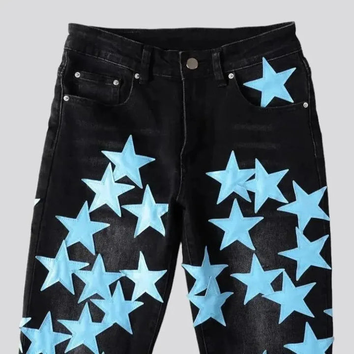 Blue-stars men's jeans
