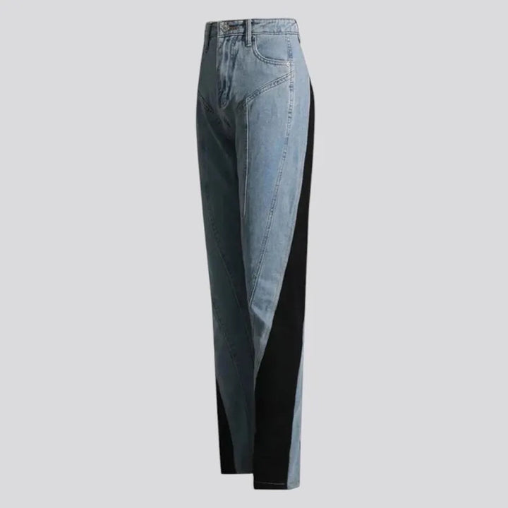 Trendy fitted light mix women's jeans