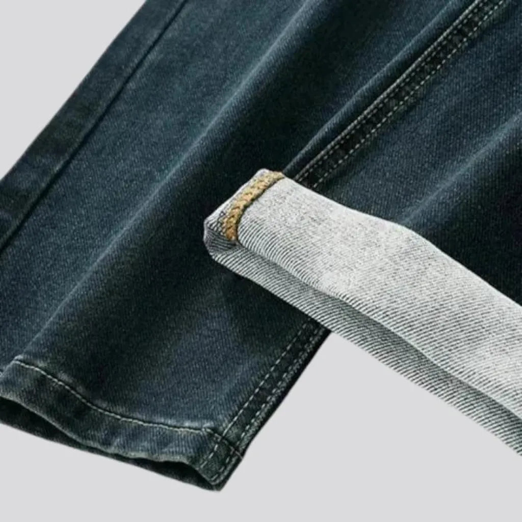 Classic dark wash men's jeans