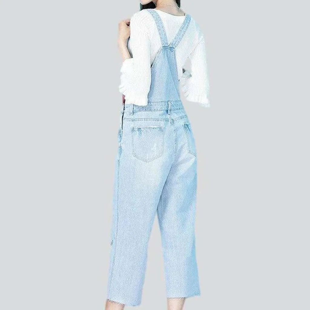 Street denim dungaree for ladies