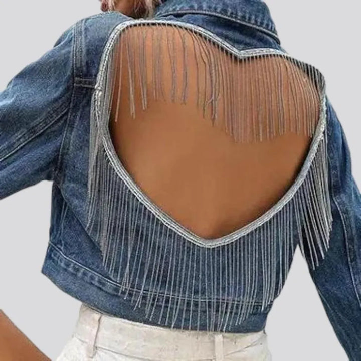 Slim women's jean jacket | Jeans4you.shop