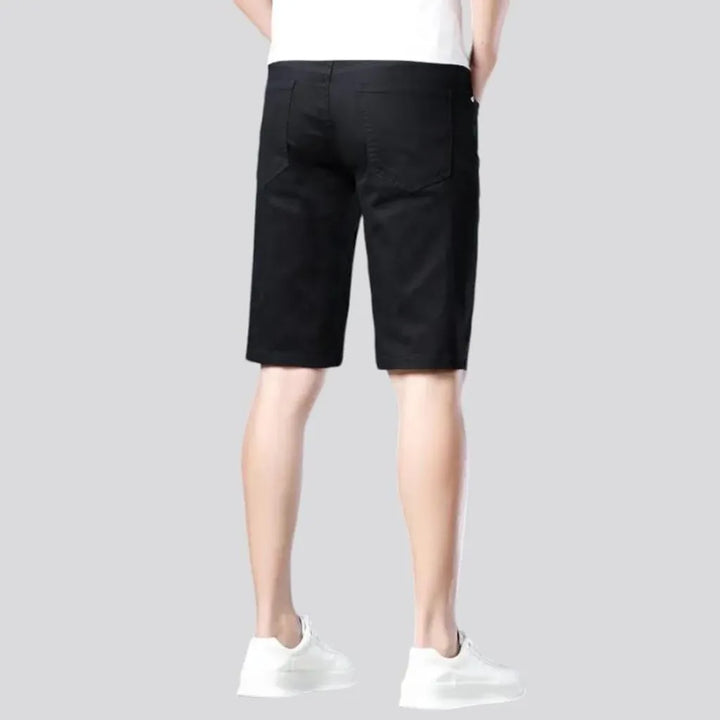 Lyocell men's denim shorts
