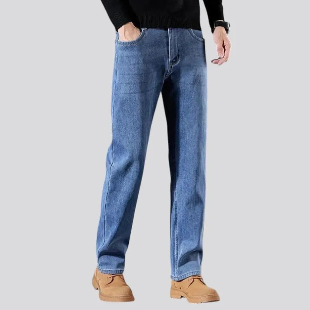 High stretch jeans for men