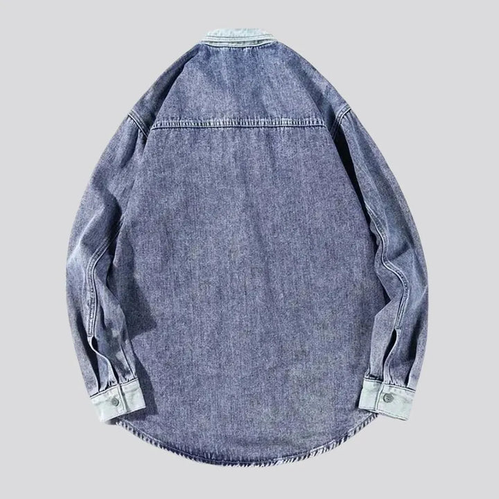 Retro extra-large men's denim jacket