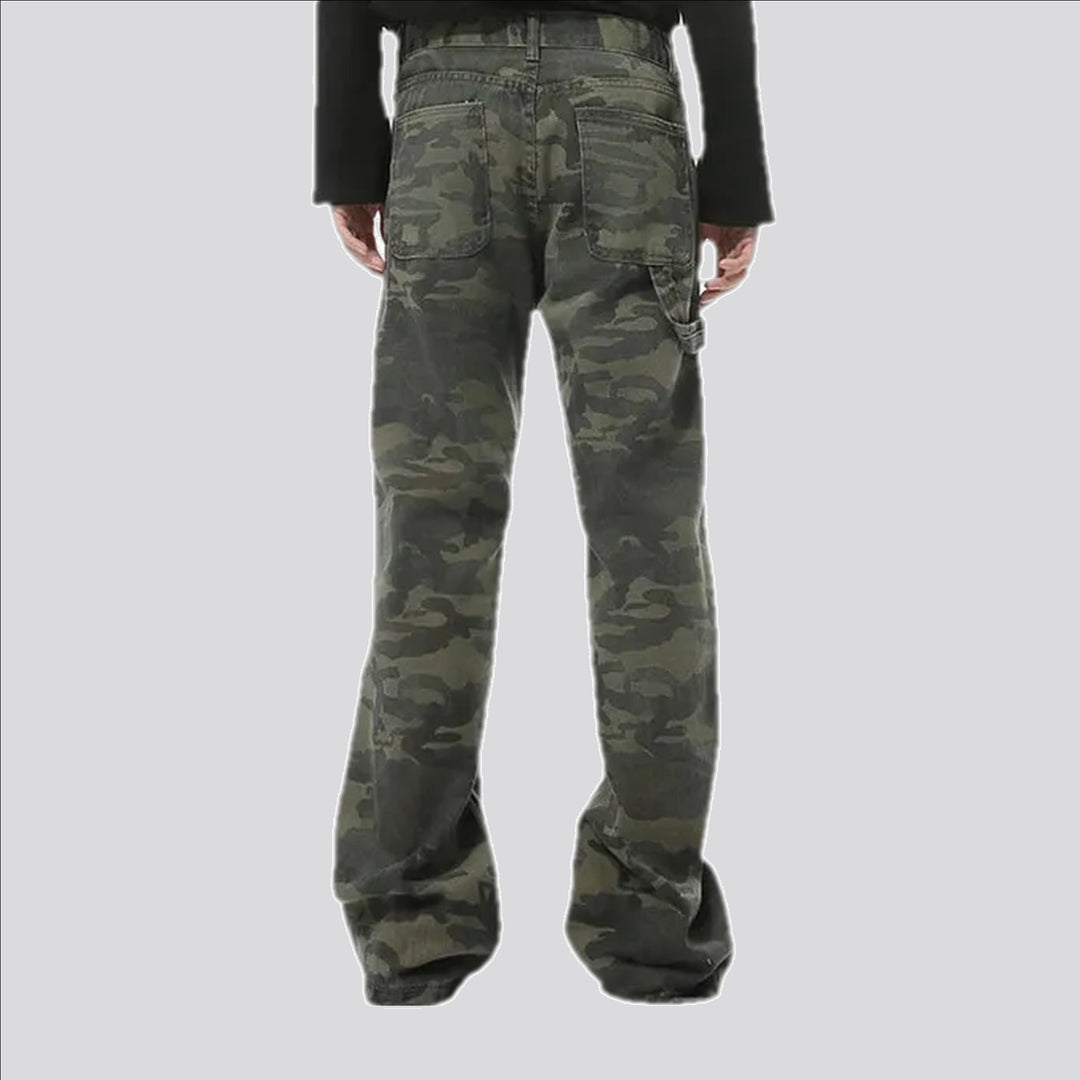 Stylish army jeans for men