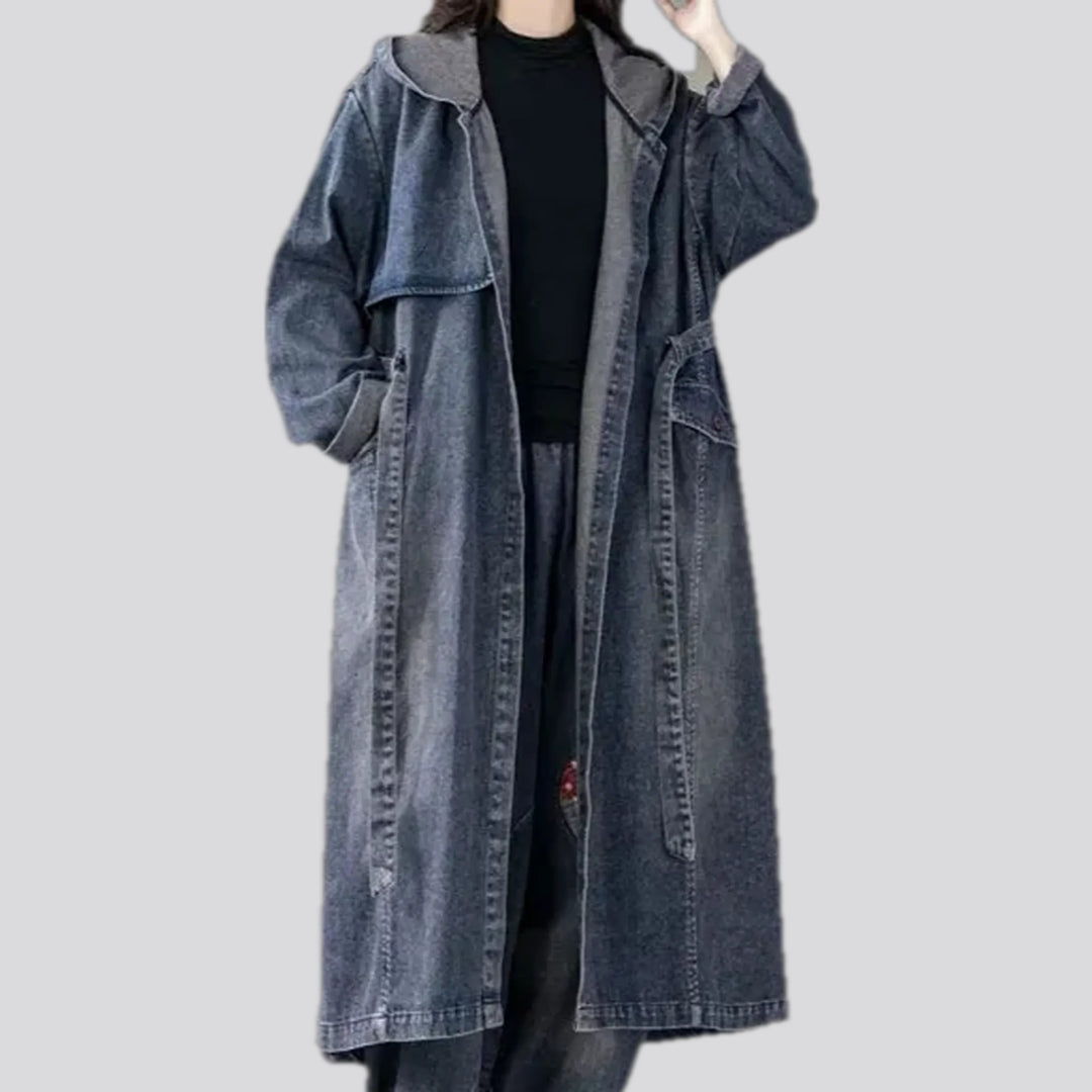 Vintage Oversized Jean Coat for Ladies | Jeans4you.shop