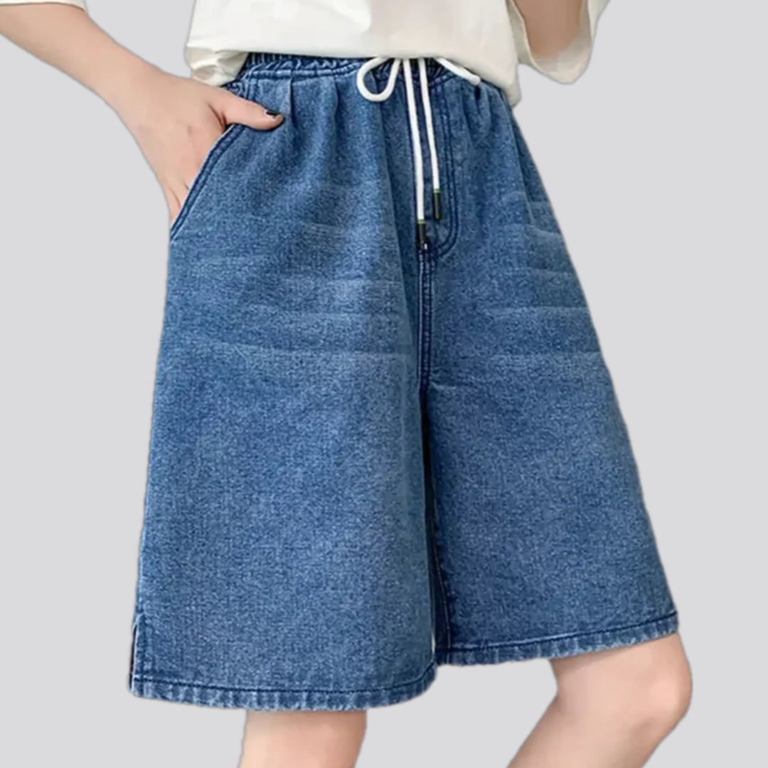 High-waist Faded Wash Fashion Women's Denim Shorts | Jeans4you.shop