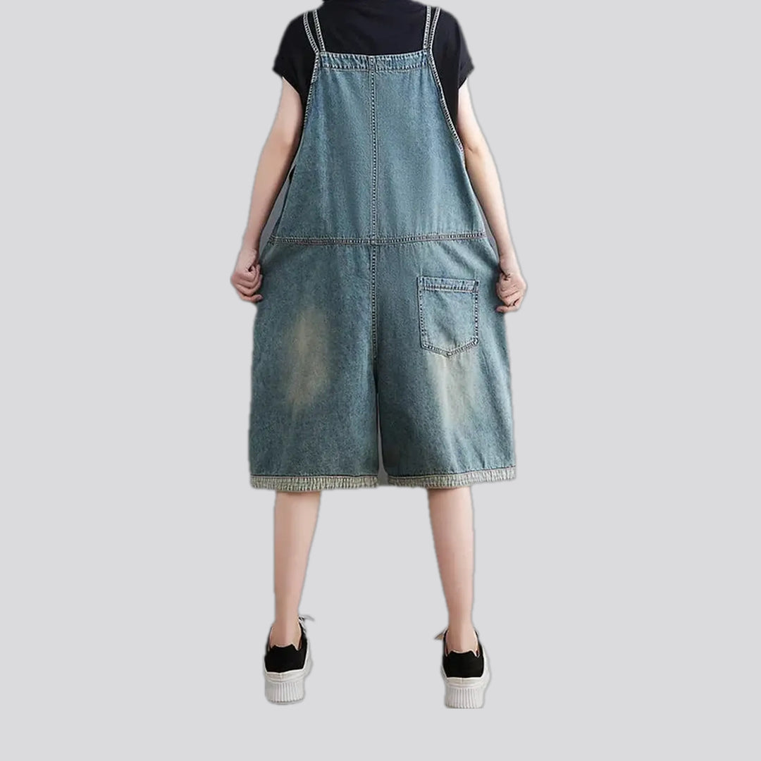 Medium vintage baggy fit women's jeans overall