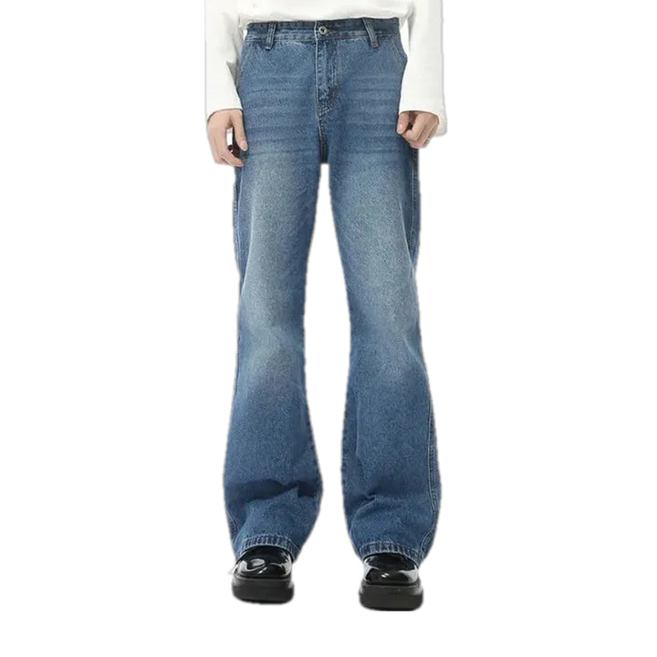 Bootcut-fit Men's Jeans - Blue