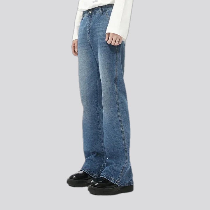 Bootcut-fit men's jeans