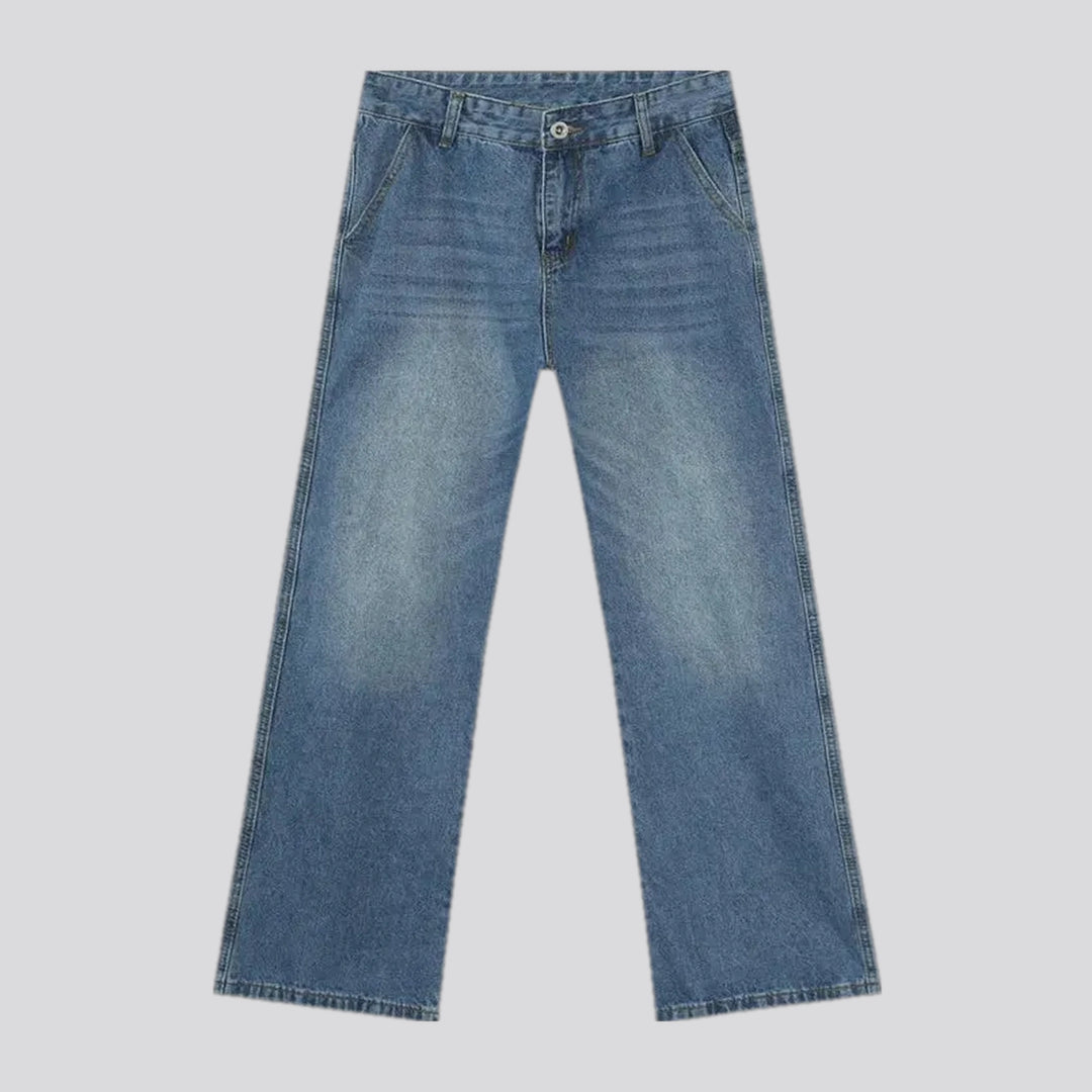 Bootcut-fit men's jeans