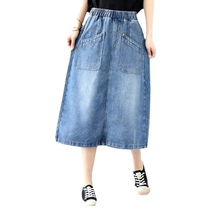 90s women's jean skirt