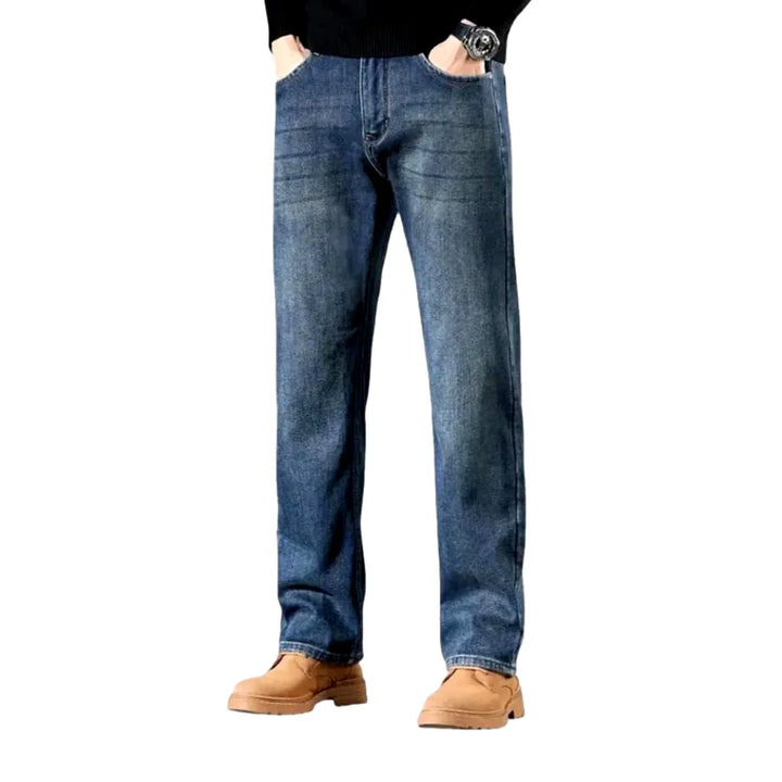 High Stretch Jeans for Men - Blue