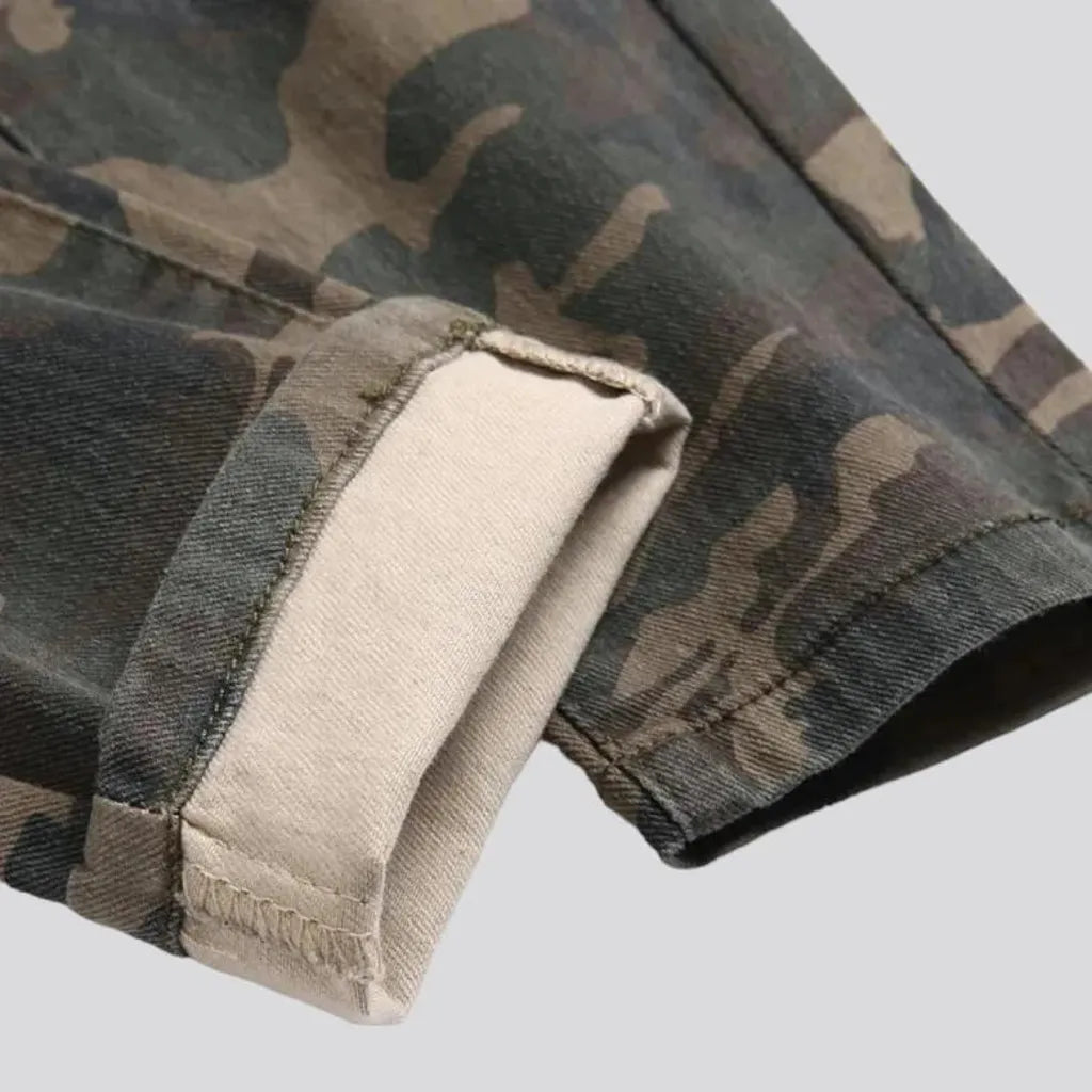 Camouflage jeans
 for men