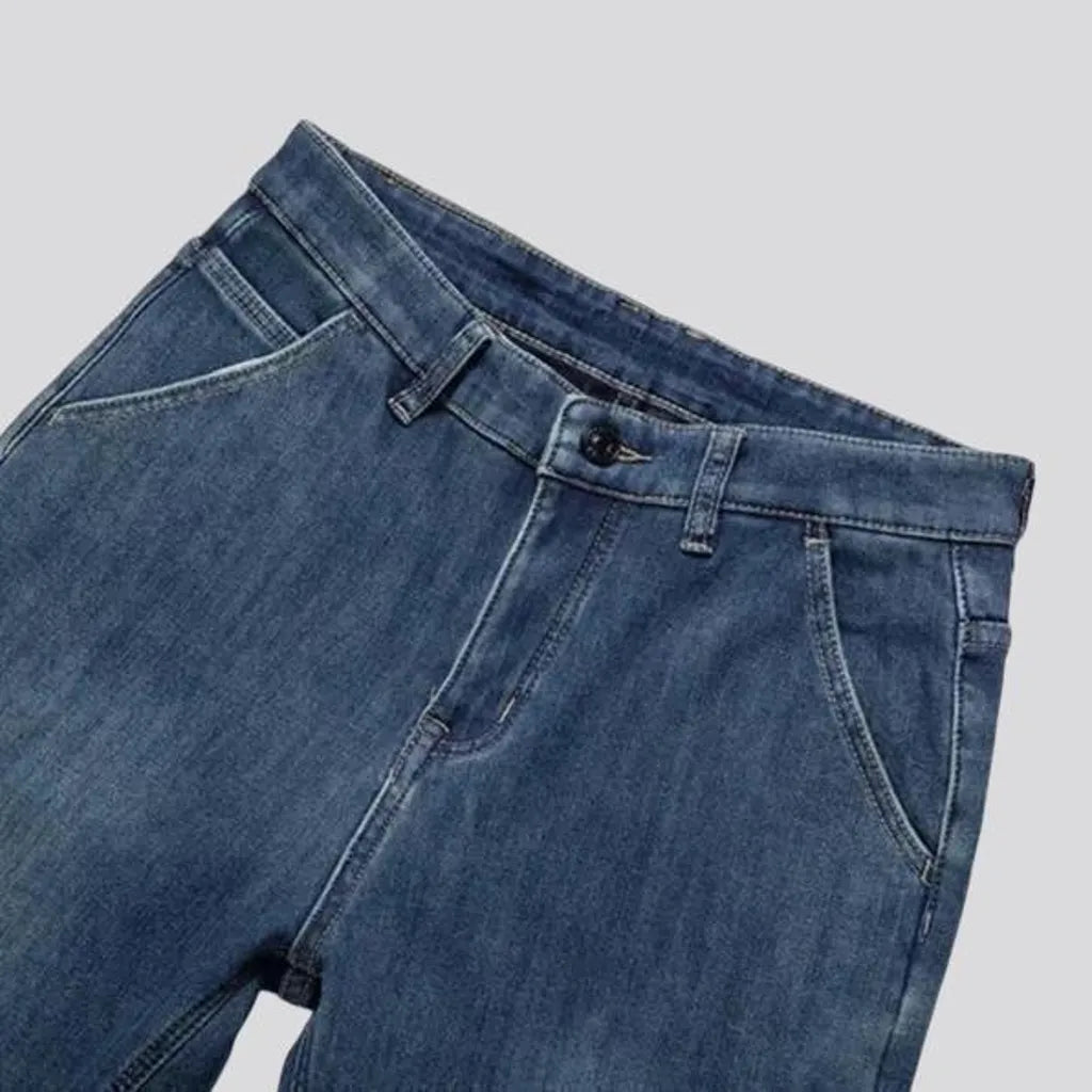 Stretchable insulated 90s men's jeans