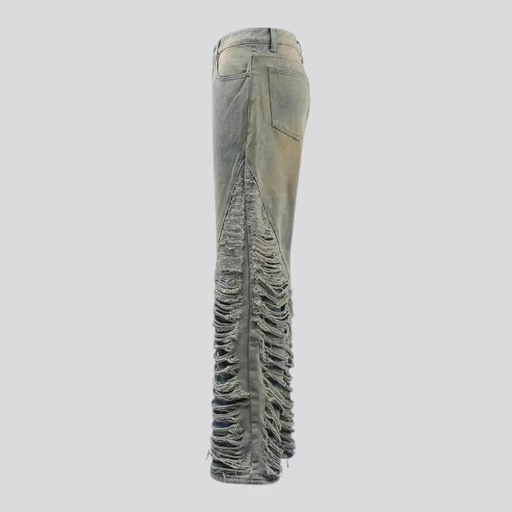 Vintage distressed jeans for men