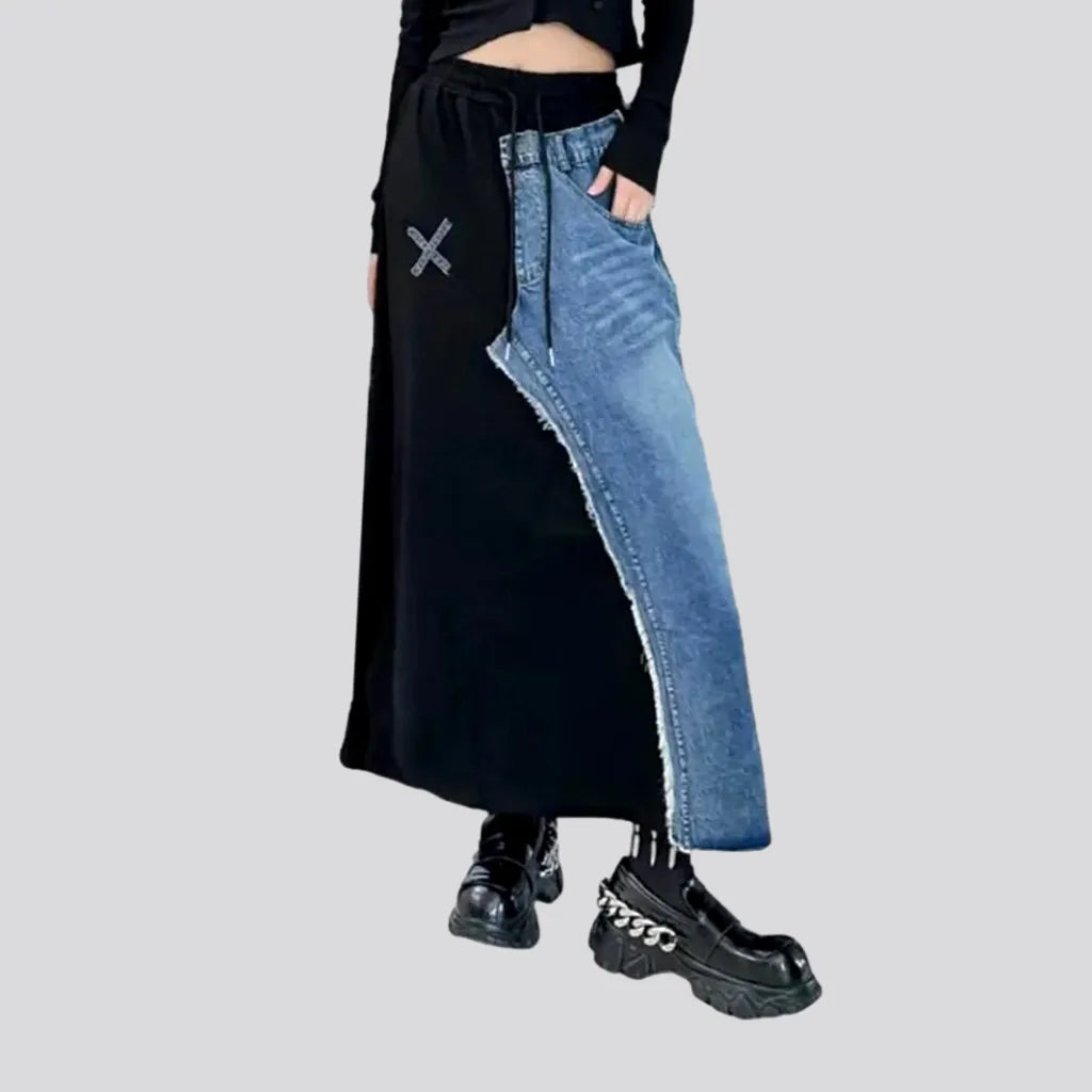 Fashion high-waist women's jean skirt | Jeans4you.shop