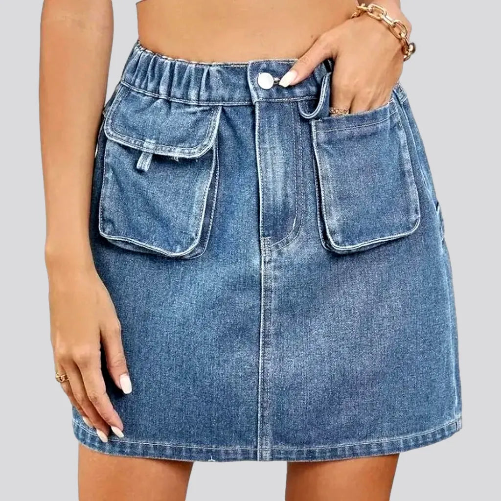Fashion mini women's jean skirt | Jeans4you.shop