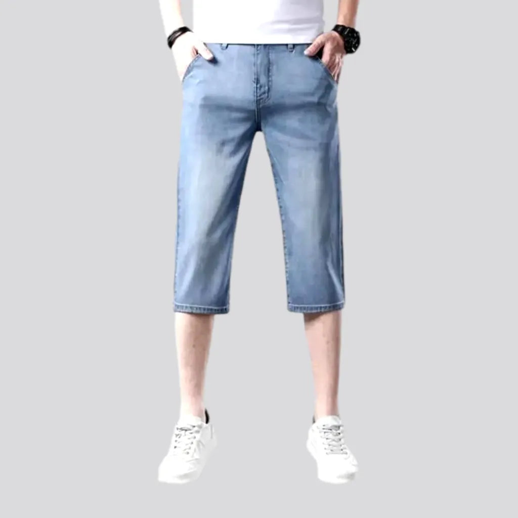 High-waist straight jean shorts
 for men | Jeans4you.shop