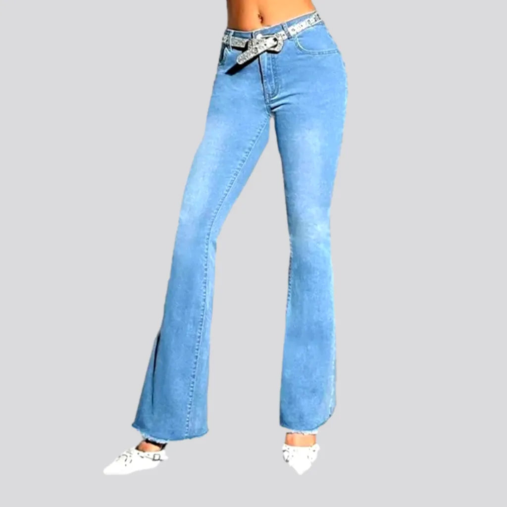 Light-wash low-waist jeans
 for ladies | Jeans4you.shop