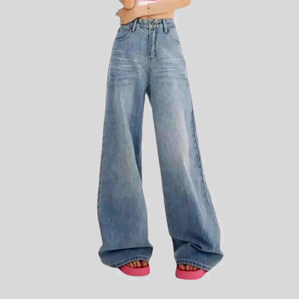 Loose polished jeans
 for ladies | Jeans4you.shop