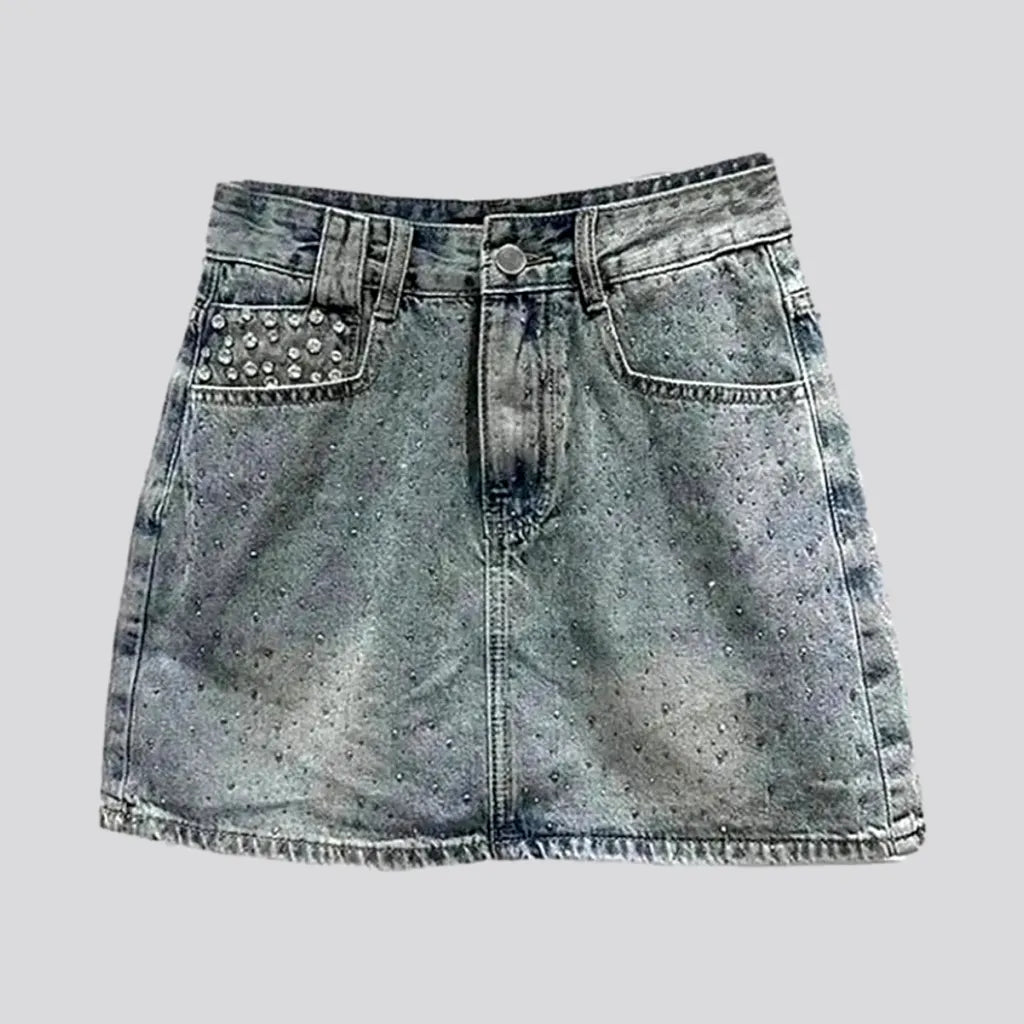 Mini women's denim skirt | Jeans4you.shop