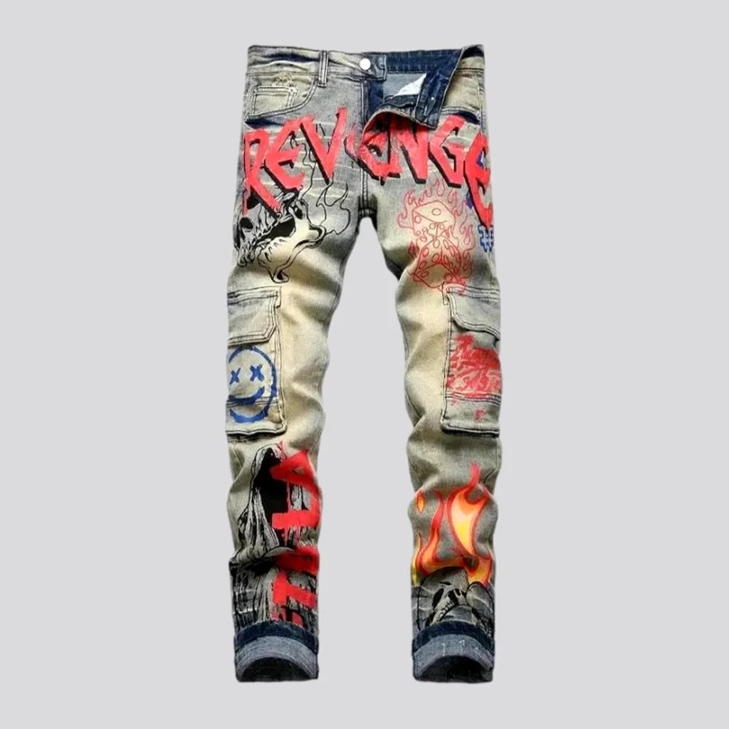 Retro men's tight jeans | Jeans4you.shop