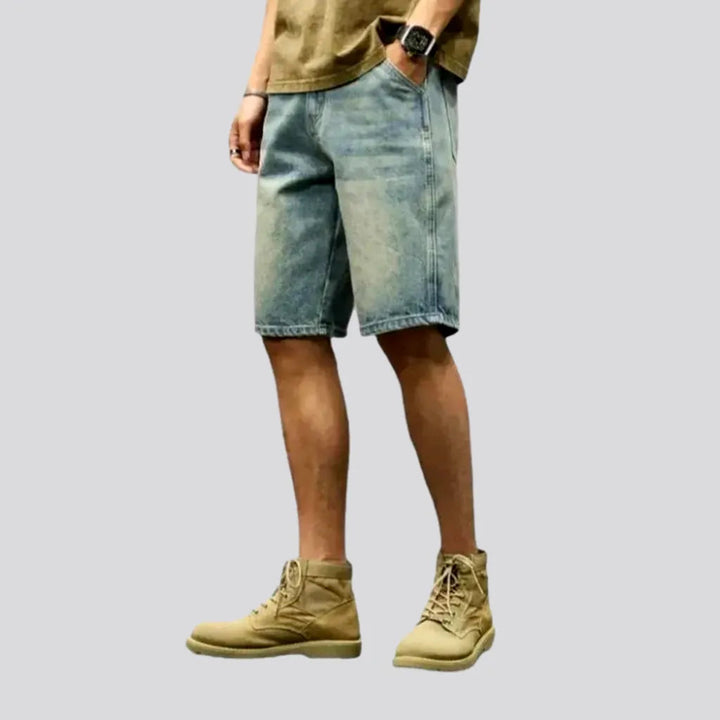 Sanded men's denim shorts | Jeans4you.shop