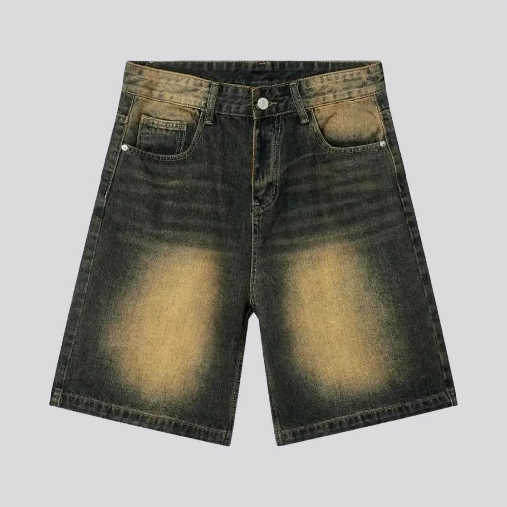 Sanded men's jeans shorts | Jeans4you.shop