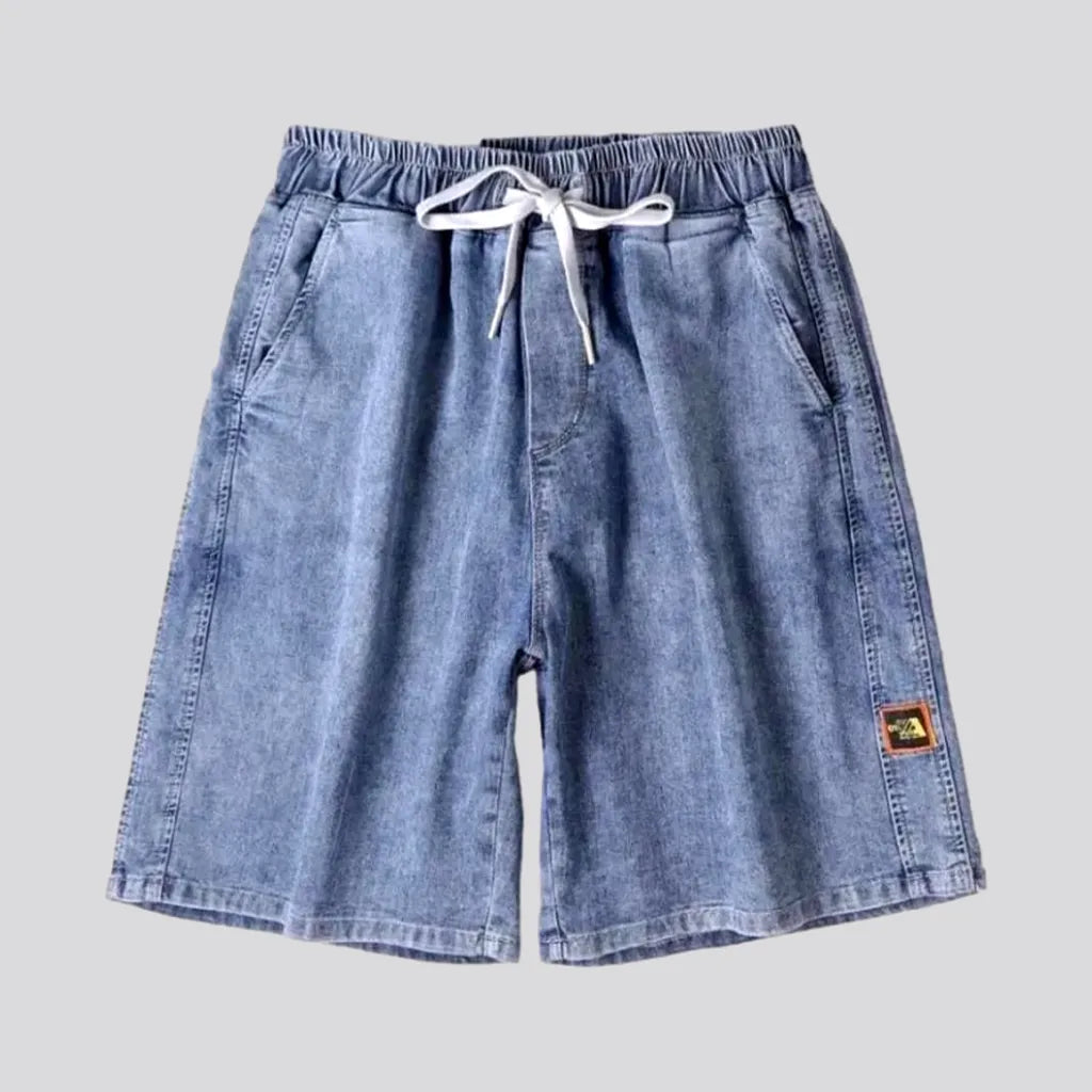 Stonewashed men's denim shorts | Jeans4you.shop