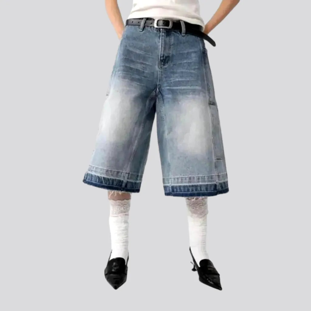 Vintage knee-length denim shorts | Jeans4you.shop