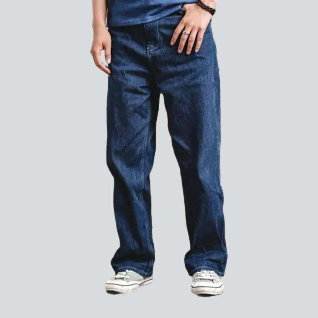 Western front pocket men's baggy jeans | Jeans4you.shop
