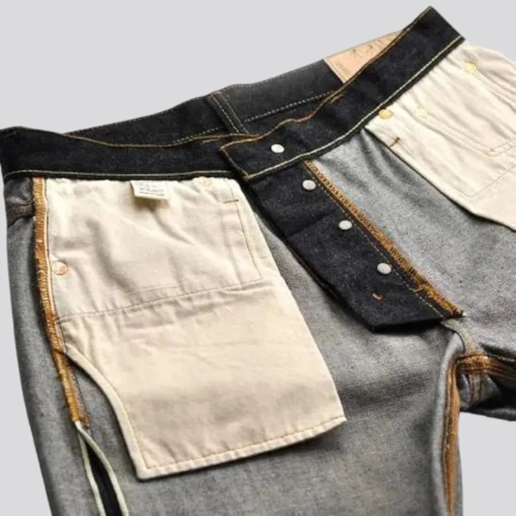 Heavyweight slim selvedge jeans
