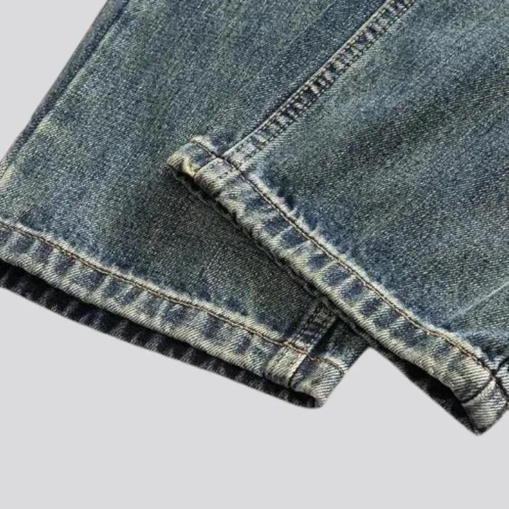 Baggy vintage mid rise men's jeans