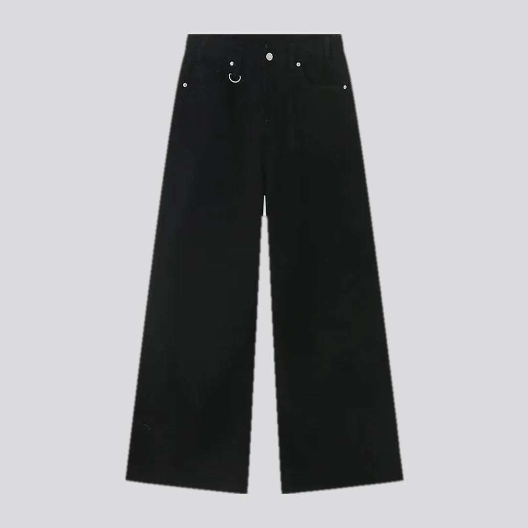 Abraded style men's jeans