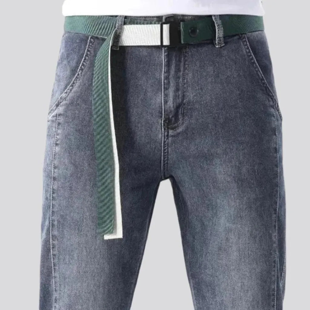 Vintage style loose men's jeans