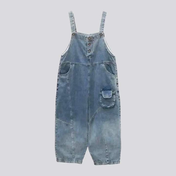 Baggy Fit Boho Vintage Women's Jean Dungaree | Jeans4you.shop