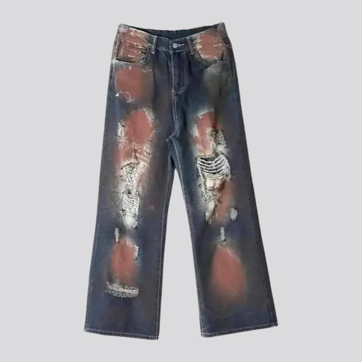 Baggy Fit Distressed Men's Jeans | Jeans4you.shop