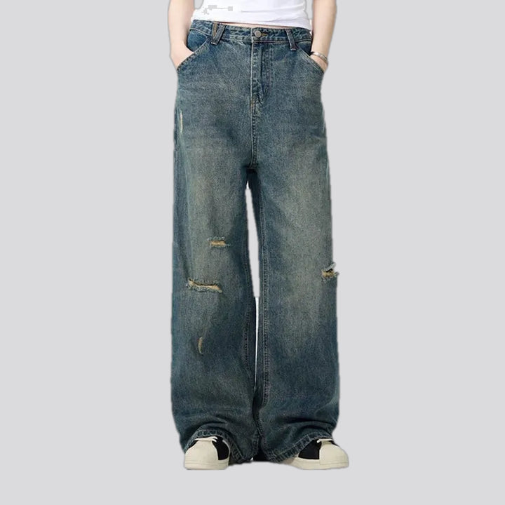 Baggy-leg Vintage Grunge Men's Jeans | Jeans4you.shop