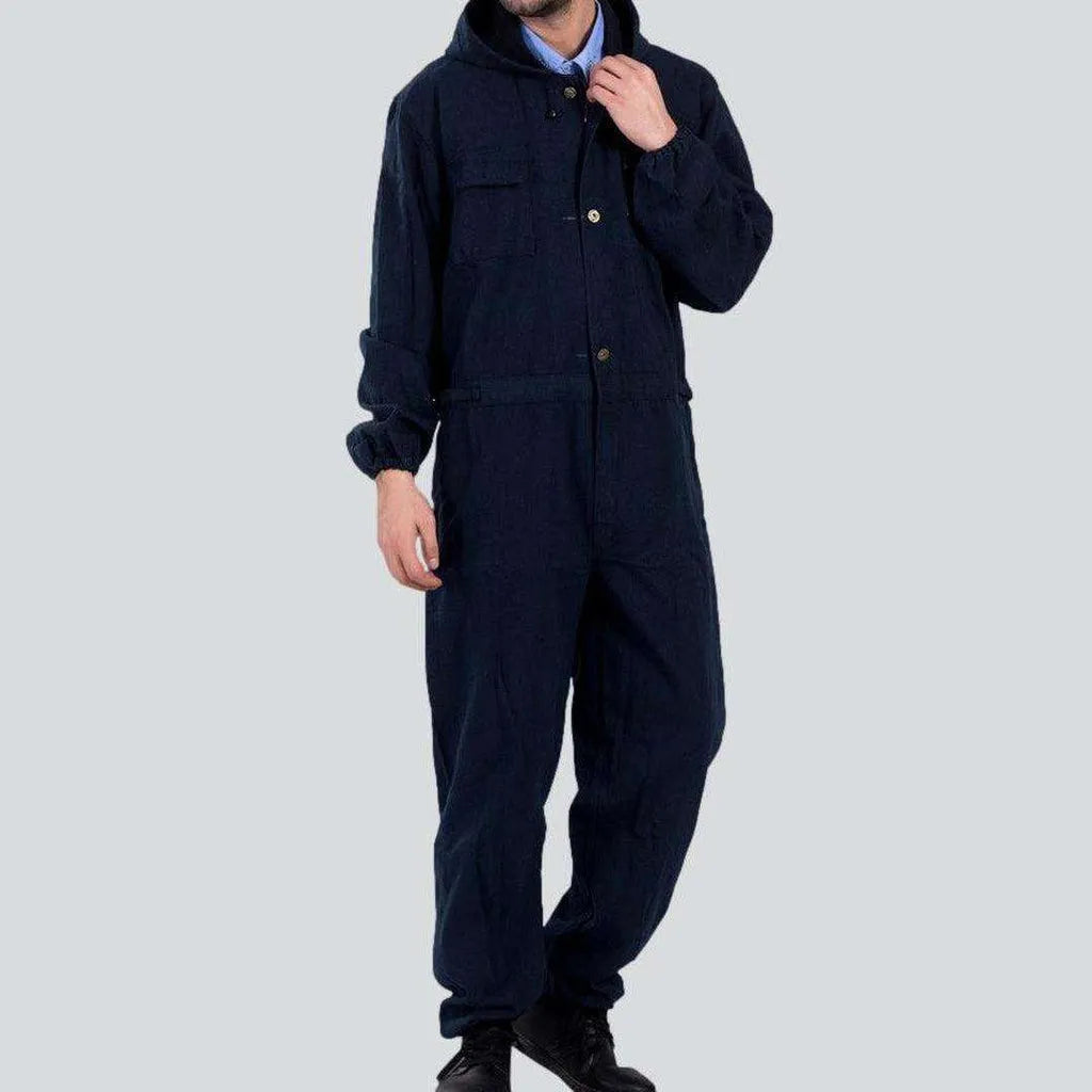 Baggy men's denim workwear jumpsuit | Jeans4you.shop