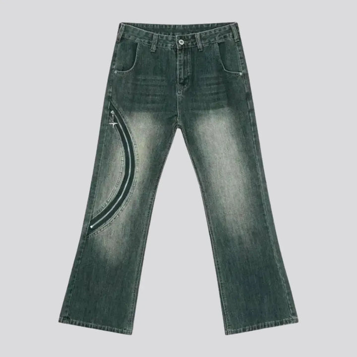 Baggy Whiskered Street Style Jeans for Men | Jeans4you.shop