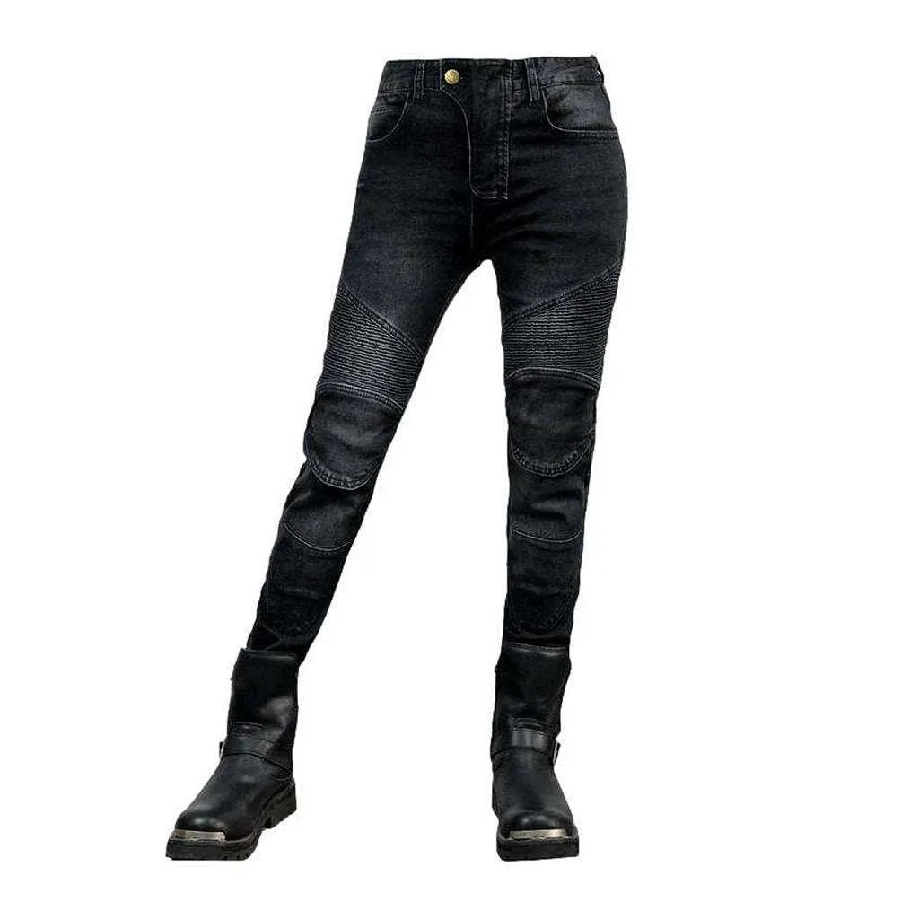 Biker jeans
 for women