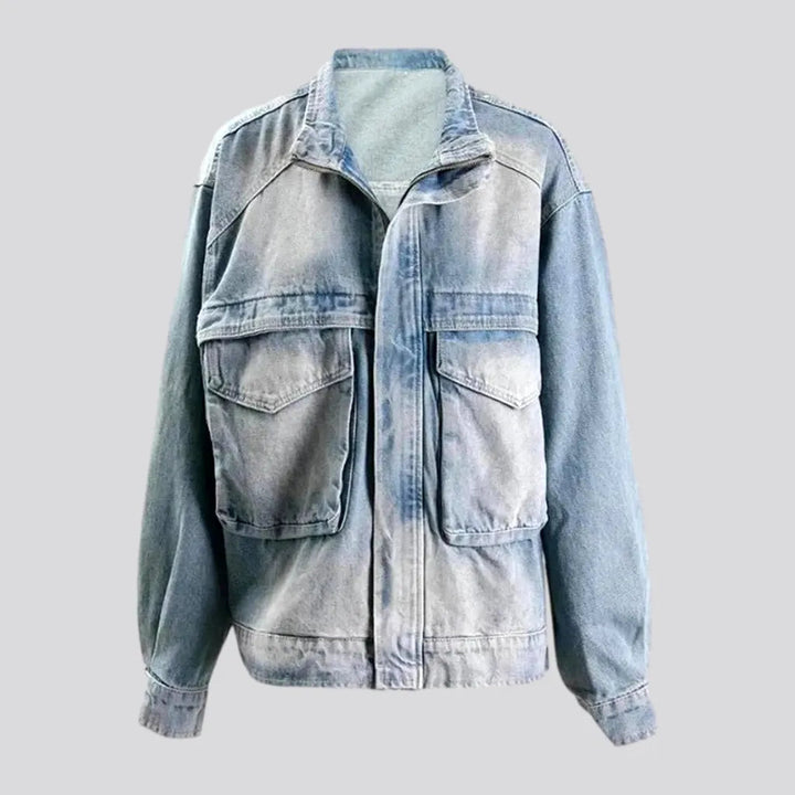 Boho 90s Extra-large Denim Jacket for Ladies | Jeans4you.shop