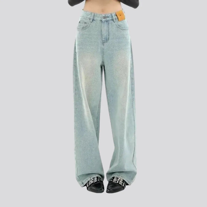 Boho High Waist Jeans for Ladies | Jeans4you.shop